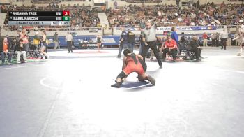 134-D2 Champ. Round 1 - Rheanna Tree, Red Mesa vs Isabel Rascon, Globe High School