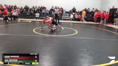 JV-7 lbs Round 1 - Adam Wheeler, Waukon vs Reid Bramow, New Hampton/Turkey Valley