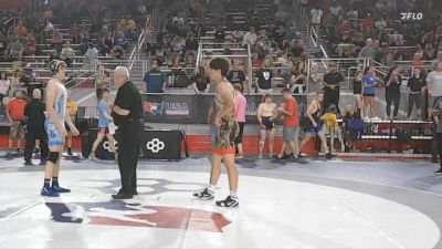 165 lbs Cons. Round 2 - Rickey Lynch, Michigan vs Justin Hettinger, Hammer Down Academy