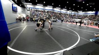 70 lbs Semifinal - Daxon Avery, Newcastle Youth Wrestling vs Boston Emmert, Piedmont