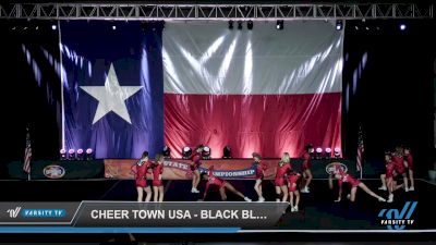 Cheer Town USA - Black Blaze [2022 L3 Junior Day 2] 2022 American Cheer Power Galveston Showdown DI/DII