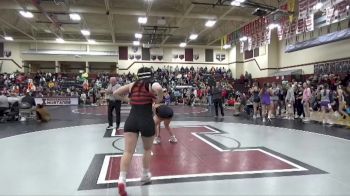 JV-21 lbs Semifinal - Eden Melcher, Cedar Falls vs Maci Bruce, Prairie, Cedar Rapids