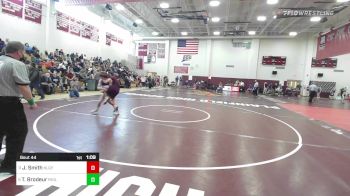 120 lbs Round Of 16 - Jaxsun Smith, Killingly vs Tyler Brodeur, Rocky Hill