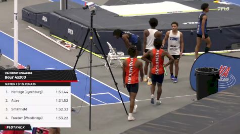 High School Boys' 4x200m Relay, Prelims 8