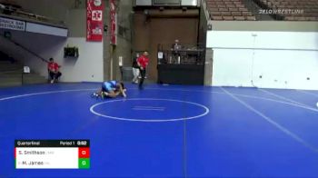 119 lbs Quarterfinal - MeKala James, California vs Sawyer Smithson, California Mat Masters