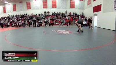 100 lbs Cons. Round 2 - Ella Simon, Perry (Massillon) vs Alyssa Storad, Medina Highland