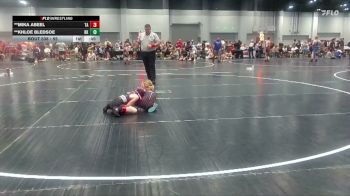 55 lbs Round 2 - **Khloe Bledsoe, Rising Kingz vs **Mika Abeel, Team Aggression