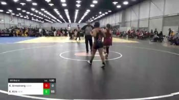 120 lbs Rr Rnd 4 - Kamryn Armstrong, Sooners Crimson vs Khaleah Kirk, Cowgirls Black