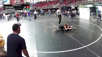 59 lbs Quarterfinal - Luke Riedel, Gothenburg Jr. Wrestling vs Tru Mundorf, Mullen Youth Wrestling Club