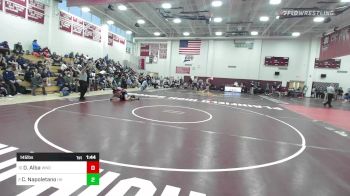 145 lbs Quarterfinal - Daniel Alba, Windham vs Cavin Napoletano, Haddam-Killingworth