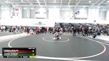 87 lbs Quarterfinal - Xavier Seabury, B2 Wrestling Academy vs Dorian Hidalgo, GPS Wrestling Club