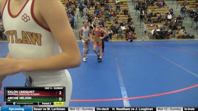 95 lbs Cons. Semi - Jameson Schissel, Outlaw Wrestling Club vs Colt Nachreiner, Sarbacker Wrestling Academy