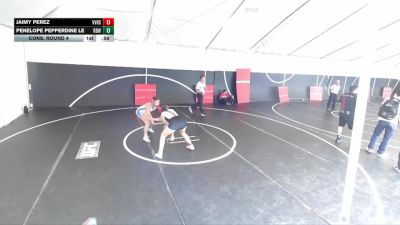 130 lbs Cons. Round 4 - Jaimy Perez, Valley View High School vs Penelope Pepperdine Le, Rancho Bernardo Wrestling