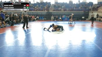 126 lbs Round 4: Semis & 3rd Wb - Gavin Austin, Jefferson vs Eddie Alonzo, Gilmer County