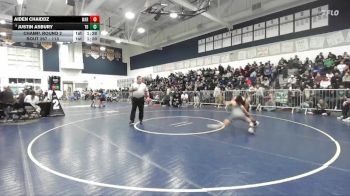 113 lbs Champ. Round 2 - Justin Asbury, Trabuco Hills vs Aiden Chaiddz, Warren