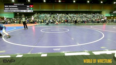 108 lbs Round Of 64 - Neal Skonberg, Kodiak Wrestling vs Jimmy McDowell, Escalon