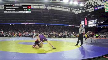 D3-106 lbs Cons. Round 1 - Alden Beyer, Shelby vs Robert Belinger, Whitehall