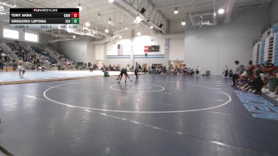 190 lbs 2nd Wrestleback (16 Team) - Gregorio Lepoma, East Coweta HS vs Tony Akra, Carrollton