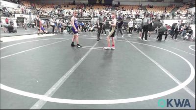 76 lbs Consi Of 4 - Kaden Rayl, D3 Wrestling Cluib vs Brendan Brawner, Chickasha Youth Wrestling