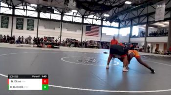 205-222 lbs Round 2 - Nathaniel Olona, Downers Grove North vs Dilan Bustillos, Beat The Streets Chicago