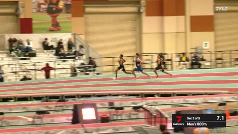 Men's 800m, Finals 3