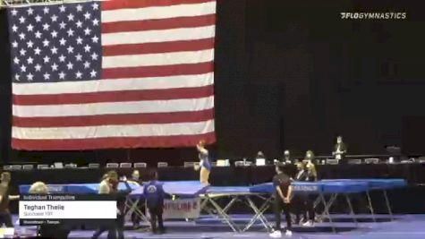 Teghan Theile - Individual Trampoline, Suncoast T&T - 2021 USA Gymnastics Championships