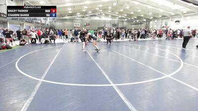 170 lbs Quarters - Chandni Banks, California vs Bailey Parker, Washington