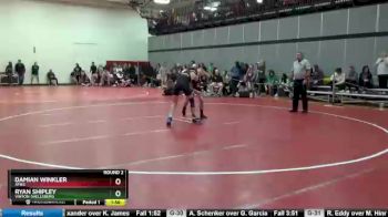 Round 2 - Damian Winkler, Ames vs Ryan Shipley, Vinton-Shellsburg