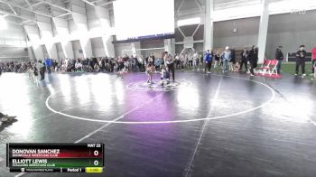 61 lbs Quarterfinal - Elliott Lewis, Stallions Wrestling Club vs Donovan Sanchez, Bonneville Wrestling Club