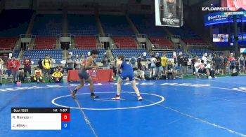 126 lbs Quarters - Ramon Ramos, Arizona vs Jordan Blew, Illinois