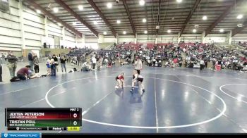 58 lbs Semifinal - Jexten Peterson, Juab Wrestling Club vs Tristan Poll, Box Elder Stingers