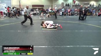 110 lbs Round 1 (6 Team) - James Penick, Elite Athletic Club vs Colin Broxterman, Untouchables Purple