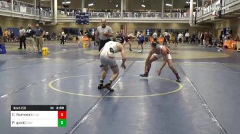 Prelims - Dylan Burnoski, Clarion-Unattached vs Patrick Gould, Kent State Unattached