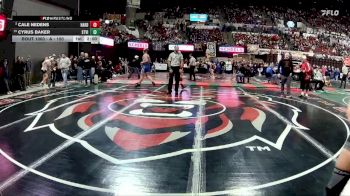 A - 150 lbs Champ. Round 1 - Cyrus Baker, Stevensville / Victor vs Cale Nedens, Hardin