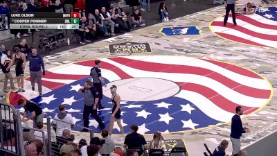 Cons. Round 3 - Luke Olson, Mobridge-Pollock vs Cooper Pommer, Clark/Willow Lake