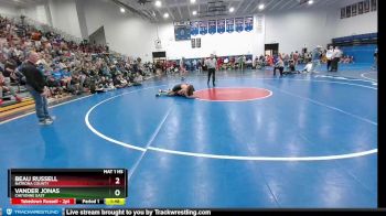 152 lbs Champ. Round 1 - Beau Russell, Natrona County vs Vander Jonas, Cheyenne East