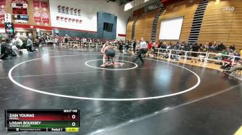 285 lbs Champ. Round 1 - Logan Bouissey, Natrona County vs Zain Younas, Powell