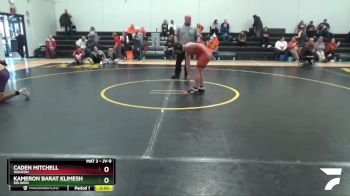 JV-9 lbs Round 3 - Kameron Barat Klimesh, Oelwein vs Caden Mitchell, Waukon
