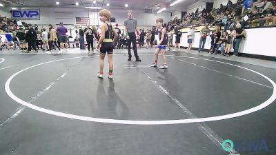 64 lbs Consolation - Jace Shell, Raw Wrestling Club vs Hayden Wenetshlager, Salina Wrestling Club