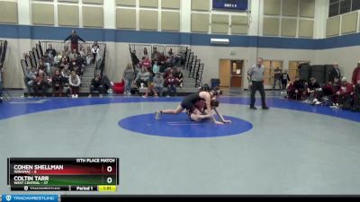 170 lbs Placement (16 Team) - Coltin Tarr, West Central vs Cohen Shellman, Winamac