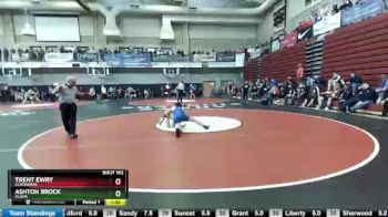 145 lbs Champ. Round 2 - Ashton Brock, Aloha vs Trent Ewry, Clackamas