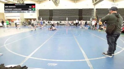 89 lbs Final - Ben Service, Team Strength vs Anthony Catalano, Derry Kings