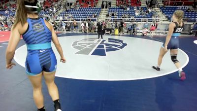 130 lbs Cons 64 #2 - Eliana Borjas, OH vs Grace Laird, IL