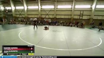 113 lbs Round 1a - Hunter Samora, NEW MEXICO1 vs Evan Kusumoto, HAWAII