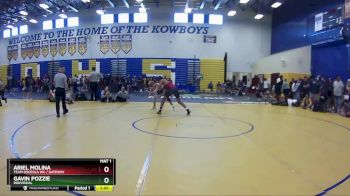 132 lbs Champ. Round 2 - Ariel Molina, Team Osceola WC / Gateway vs Gavin Pozzie, Individual