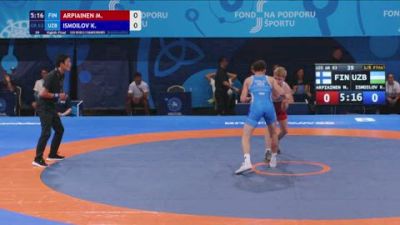 63 kg 1/8 Final - Matias Arpiainen, Finland vs Kuvonchbek Ismoilov, Uzbekistan