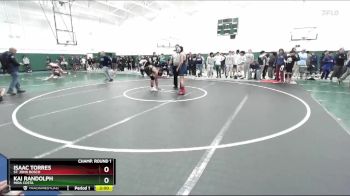 120 lbs Champ. Round 1 - Isaac Torres, St. John Bosco vs Kai Randolph, Mira Costa