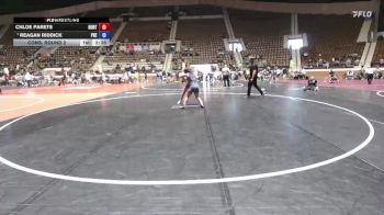 124 lbs Cons. Round 2 - Chloe Parets, Huntingdon vs Reagan Riddick, Presbyterian