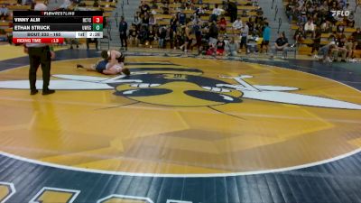 165 lbs Cons. Round 3 - Vinny Alm, Rochester-CTC vs Ethan Struck, UW-Eau Claire