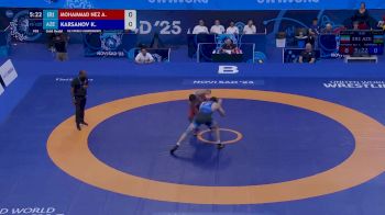125 kg Final 1-2 - Abolfazl Mohammad Nezhad, Iran vs Khetag Karsanov, Azerbaijan